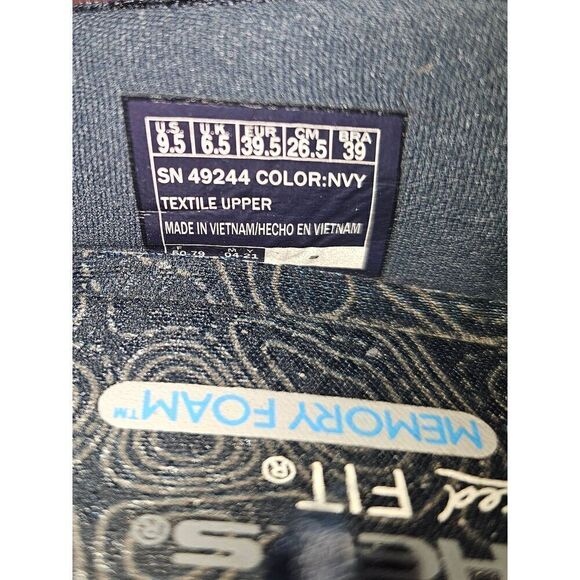 Skechers Relaxed FIT Air Cooled Memory Foam Sneakers, athletic, slip-on shoes. S - Picture 8 of 8